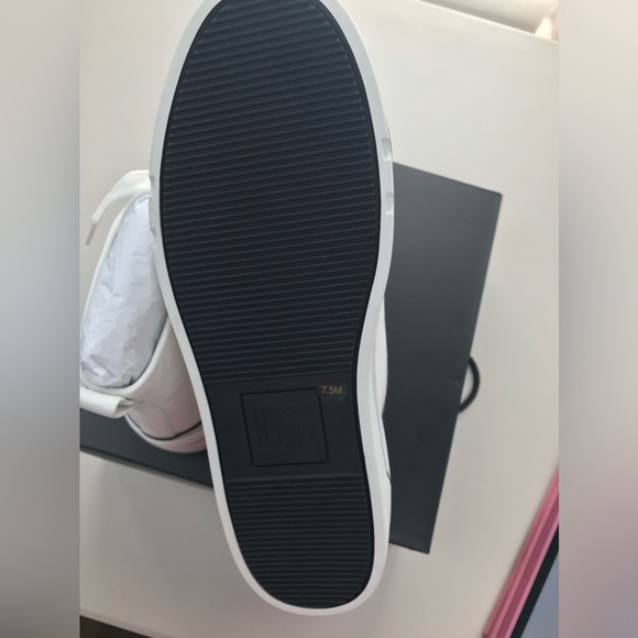 New in Box D’Amelio DB Eyekonn Platform Sneakers in White Canvas, Size 7.5 M - Picture 14 of 15